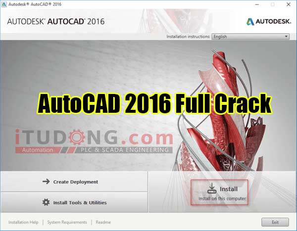 Download Autocad 2016 32bit/64bit Full