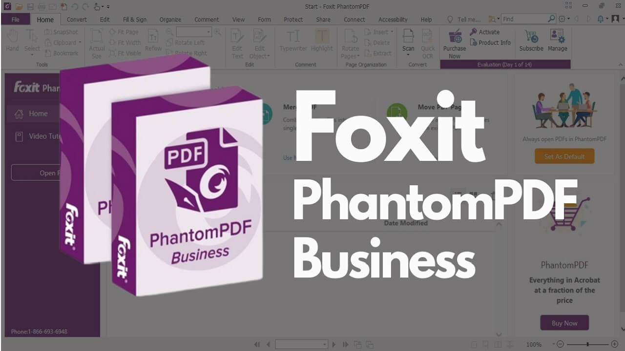 Tải Foxit PhantomPDF Full Crack