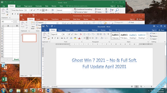 Bản Ghost Win 7 64bit nhẹ nhất 2021
