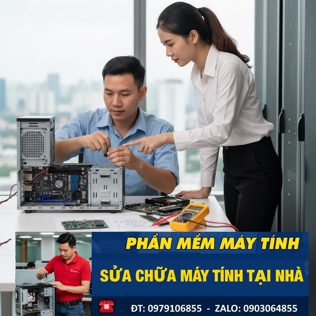 dịch vụ sửa máy tính tại nhà Quận 4
