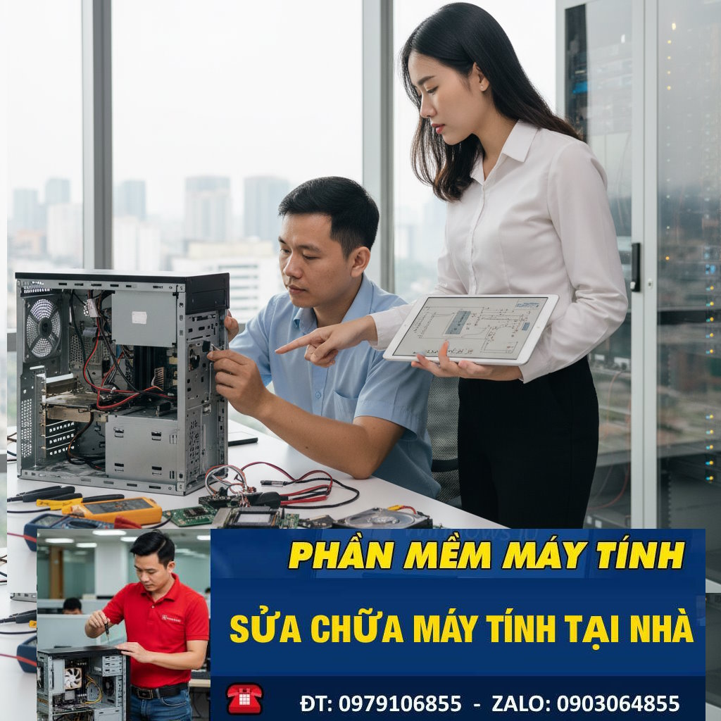 Sửa máy tính tại nhà quận 2