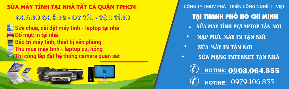 Sửa máy tính Việt - #1 Sửa chữa thay thế nâng cấp máy tính laptop