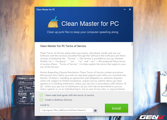 Cập nhật ngay ứng dụng Clean Master trên Windows 10