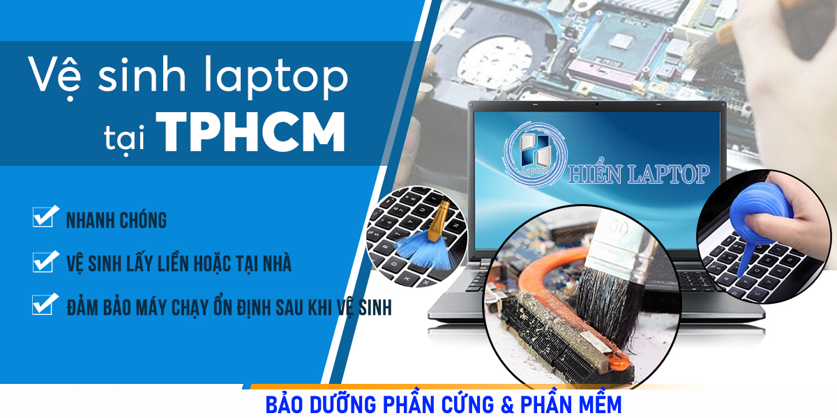 Dịch vụ Vệ sinh laptop Sony Vaio nhanh sạch mát máy TPHCM