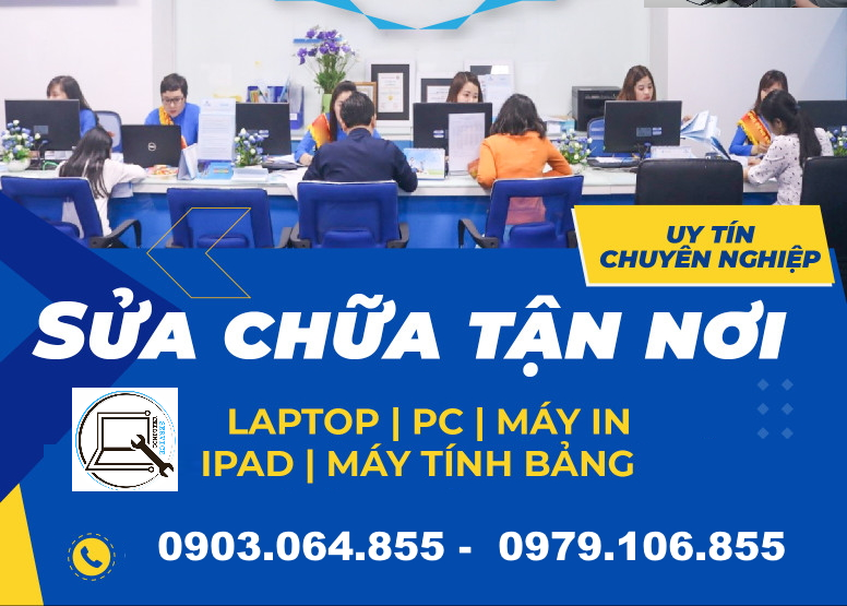Sửa máy tính tại nhà quận Tân Bình