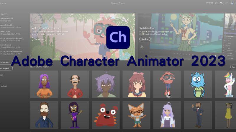 Tải Character Animator 2023 dùng vĩnh viễn | Hướng dẫn cài đặt